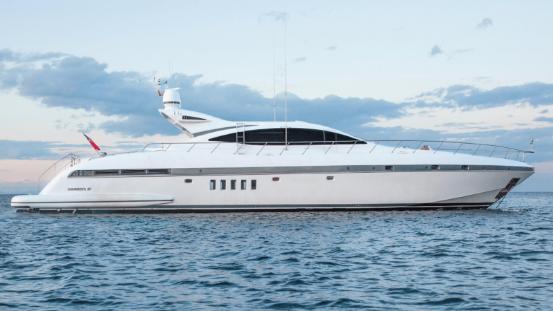 Alquilar YATES - MANGUSTA  92 en Ibiza