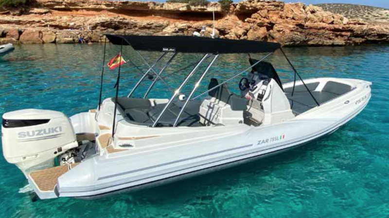 Alquiler SEMIRRíGIDAS - ZAR  79 SPORT LUXURY en Ibiza